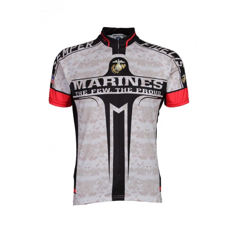 USMC CAMO MEN'S CYCLING CLUB JERSEY