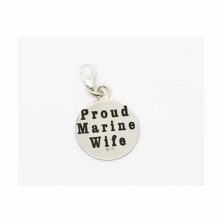 PROUD MARINE WIFE CHARM_2