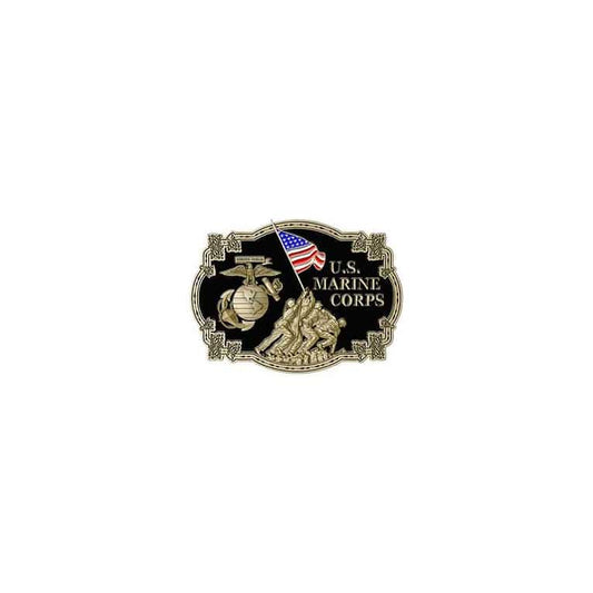 IWO JIMA MARINE CORPS BELT BUCKLE