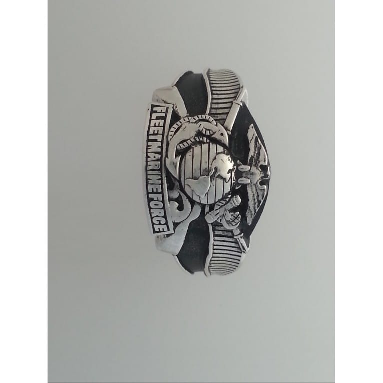 FLEET MARINE FORCE STERLING SILVER RING1
