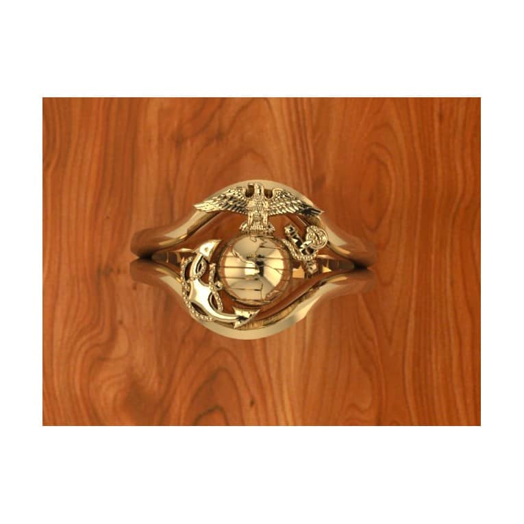 beautiful-18k-gold-marine-corps-ring-ladies-design-7