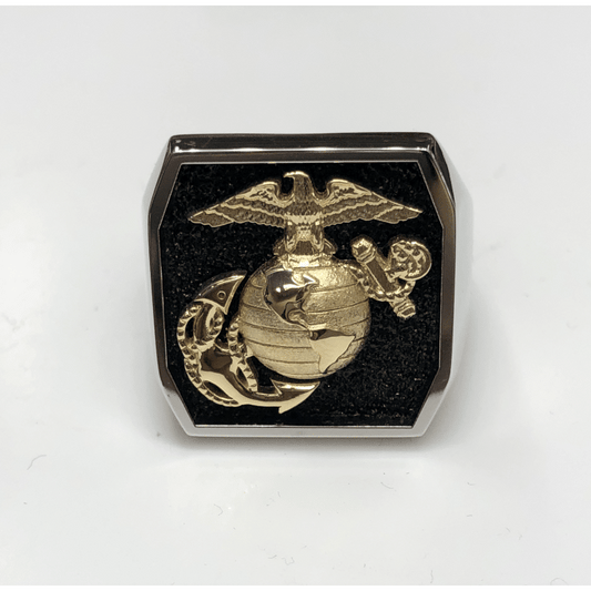 beautiful-18k-white-gold-marine-corps-ring-with-gold-eagle-globe-and-anchor-mr16
