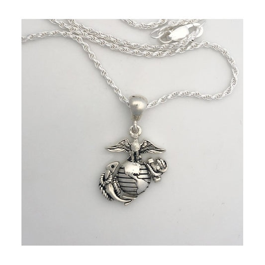 beautiful-high-definition-3-4-eagle-globe-and-anchor-necklace-in-sterling-silver